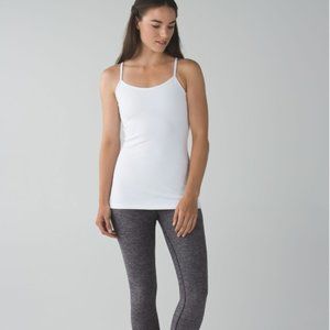 Lululemon Power Y Tank White